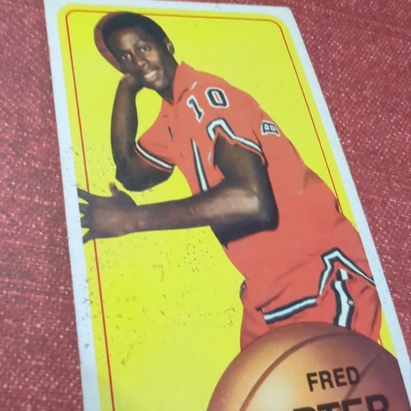 VINTAGE - 1970 TOPPS BASKETBALL / "FRED CARTER" #129 BALTIMORE - ROOKIE - Picture 6 of 6